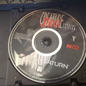 Sega Saturn Creature SHOCK Special Edition with Instructions (2 Disc) Near Mint