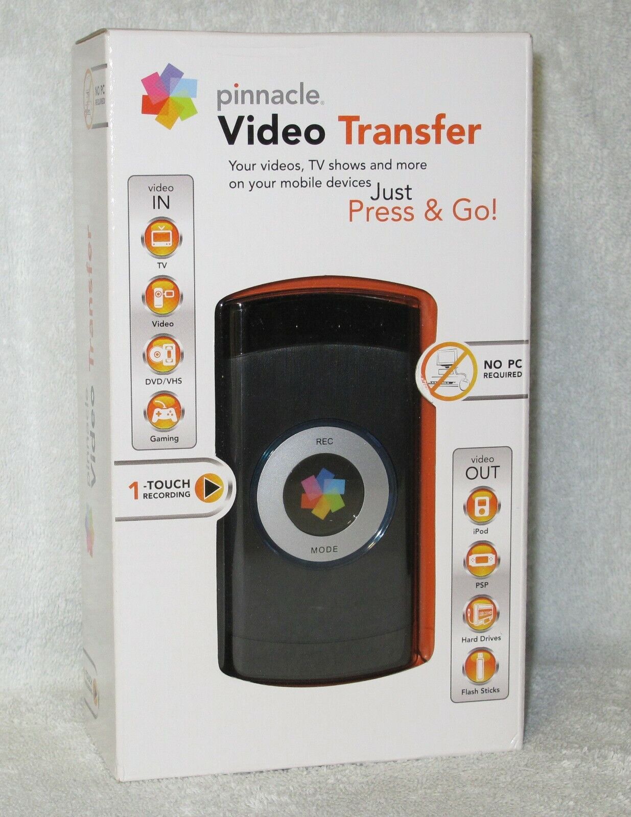 Pinnacle Video Transfer Device - No PC Required