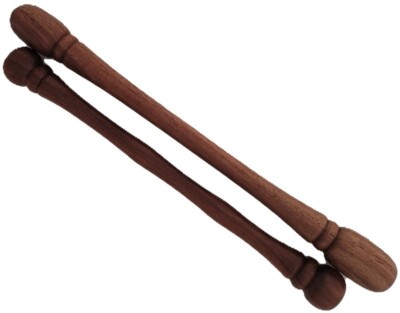 NEW 2 PCS Set  9'' and 10.25'' DEURA SDC Brand Rosewood BODHRAN Beaters