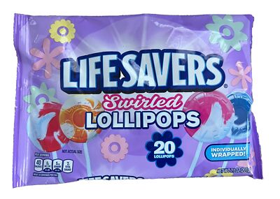LifeSavers Swirled Lollipops Bag of 20 Ltd Ed 7.1 Oz- | eBay LifeSavers Swirled Lollipops Bag of 20 Ltd Ed 7.1 Oz- | eBay