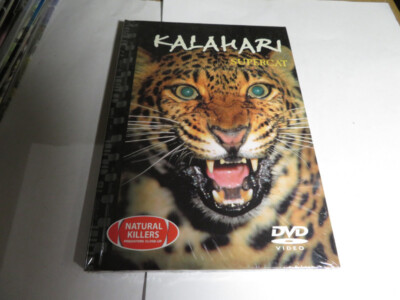Natural Killers Series # 1  Kalahari Supercat Close Up Animals Predators DVD