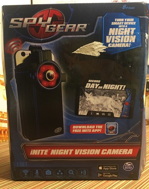 Spin Master Spy Gear iNIte NIght Vision Camera Send video/photo to