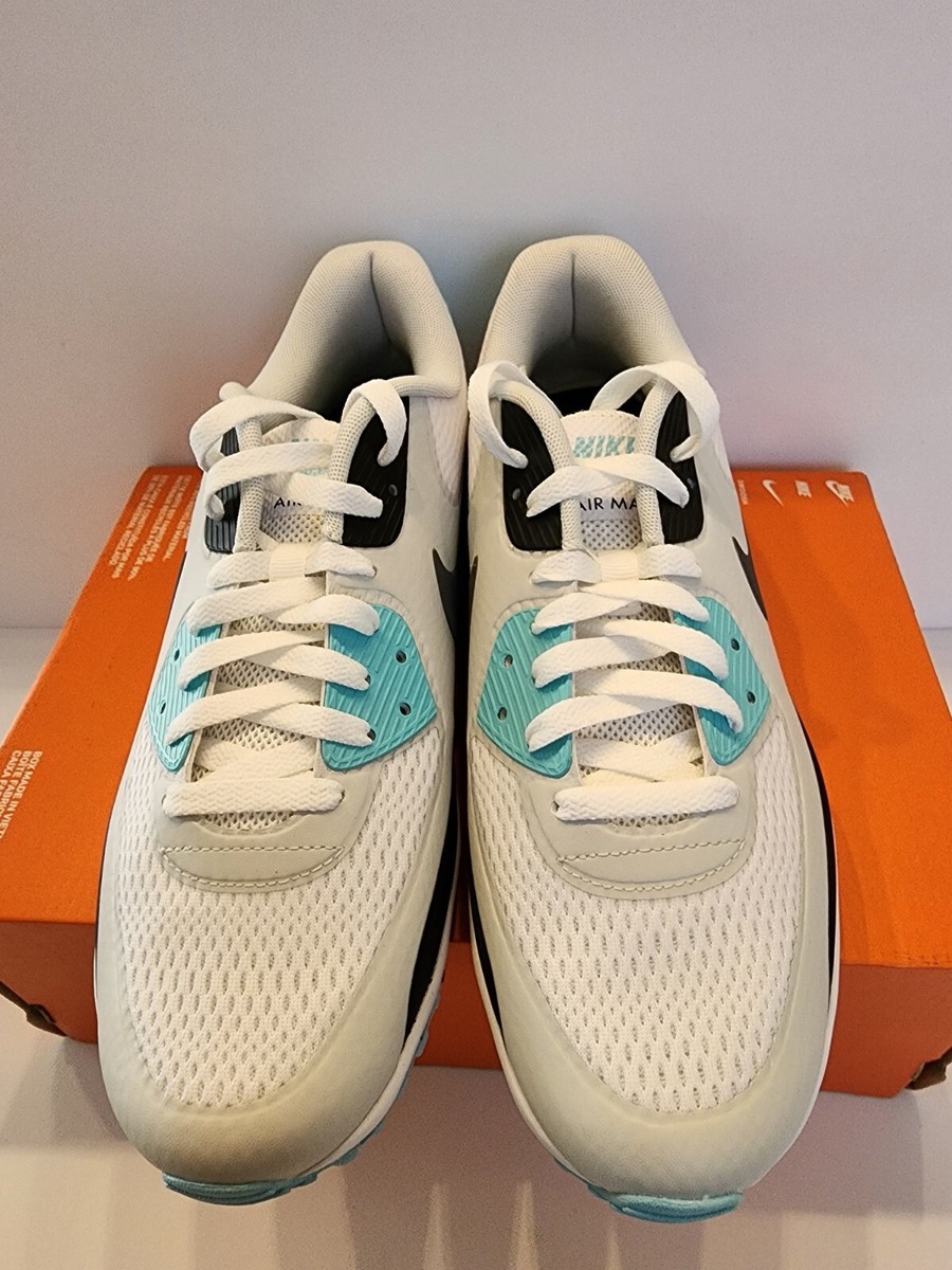 Nike Air Max 90 G Size 10.5 Copa Grey White Sneakers Golf Shoes