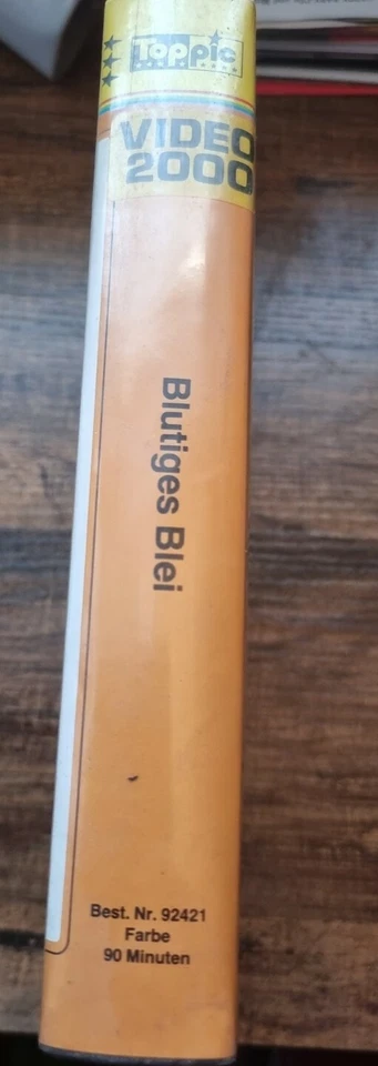 VHS Rarität: BLUTIGES BLEI (1969) FSK 18 Italowestern mit Giuliano Gemma - Bild 3 von 4