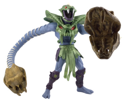 MOTU He-Man Masters of the Universe SNAKE CRUSH SKELETOR Action Figure COMPLETE