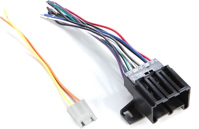 Car Stereo 12-Pin Harness Aftermarket Radio Adapter for select GM 1973-1993 cars