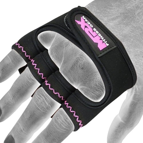 MRX Weightlifting Grip Pads Training Fitness Gym Bodybuilding Straps Hand Gloves - 第 18/19 張圖片