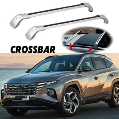 US Stock Cross Bar Fits for Hyundai Tucson 2021-2024 Crossbars