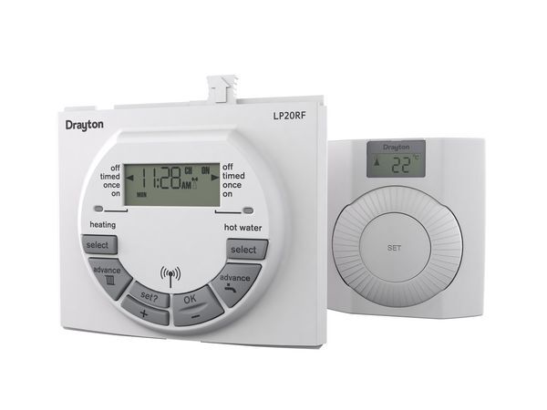 Drayton LP20RF (DT20RF) Programmer with Wireless Digistat for Worcester Boiler