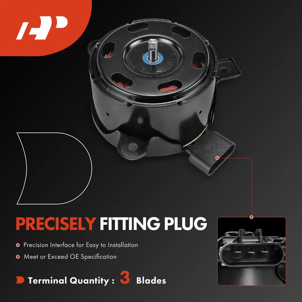 Motor de refrigeración del ventilador del radiador para Nissan Quest Mercury Villager 1999 2000 2001 2002 Foto 3 de 4