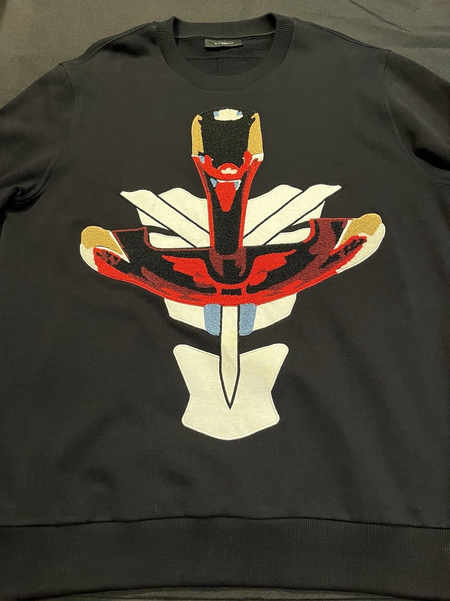 GIVENCHY WOOL TRIBAL WARRIOR RARE TISCI BLACK L SWEATSHIRT BUT