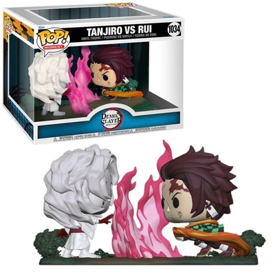 Tankiro Raptorino Funko POP! Moment Demon Slayer Tankiro vs Rui Diorama 1034 New | eBay