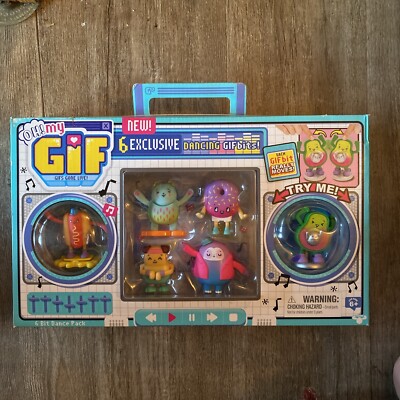 OH! My GIF Gifs Gone Live 6 Exclusive Dancing GifBits Figure Set New