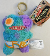 ZURU Fuggler Funny Ugly Monster Budgie GAPTOOTH MCGOO Keychain Plush Clip