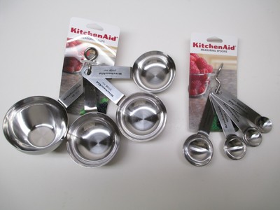 kitchenaid measuring cups and spoons set