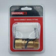 Nexgrill Universal 1001 533 455 3/8in. Quick-Connect Brass Fitting