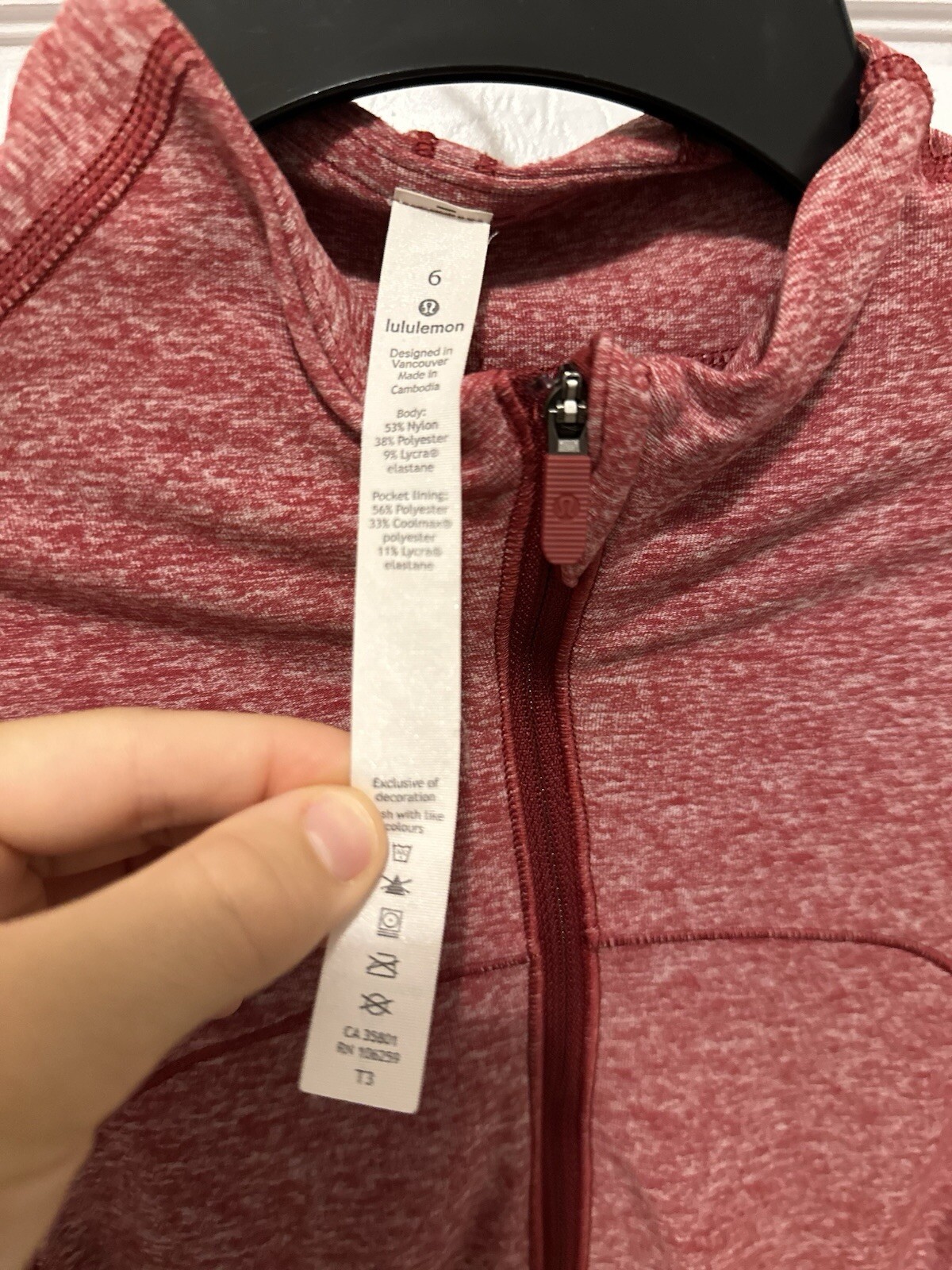 lululemon 1/2 zip pullover - image 3