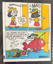 Early Tipi Tip Kent #161 TipiTip Chewing Bubble Gum Wrapper RARE