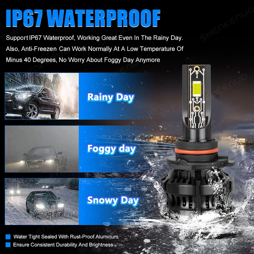 Faros antiniebla LED deportivos utilitarios de 4 puertas 2019-2020 para Hyundai Santa Fe SEL Foto 2 de 4