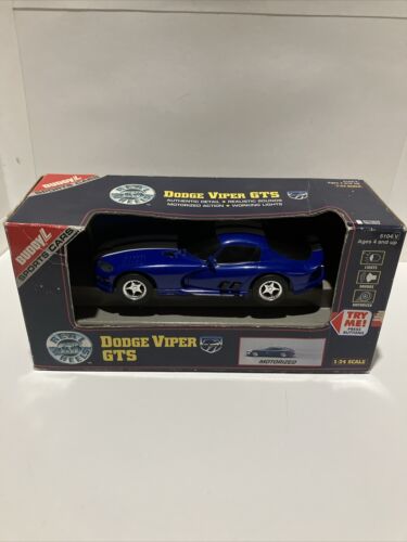 Vintage Dodge Viper GTS 1:24 Scale Turbo, Motorized Wheels, Buddy L 1996 Car. 52 - Picture 1 of 7