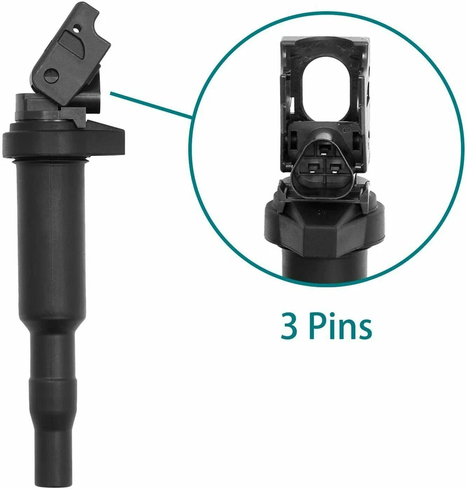 Juego de 6 bobinas de encendido Bosch para BMW 325i 325xi 330i 330xi 525i 530i 530xi Z4 Foto 2 de 4