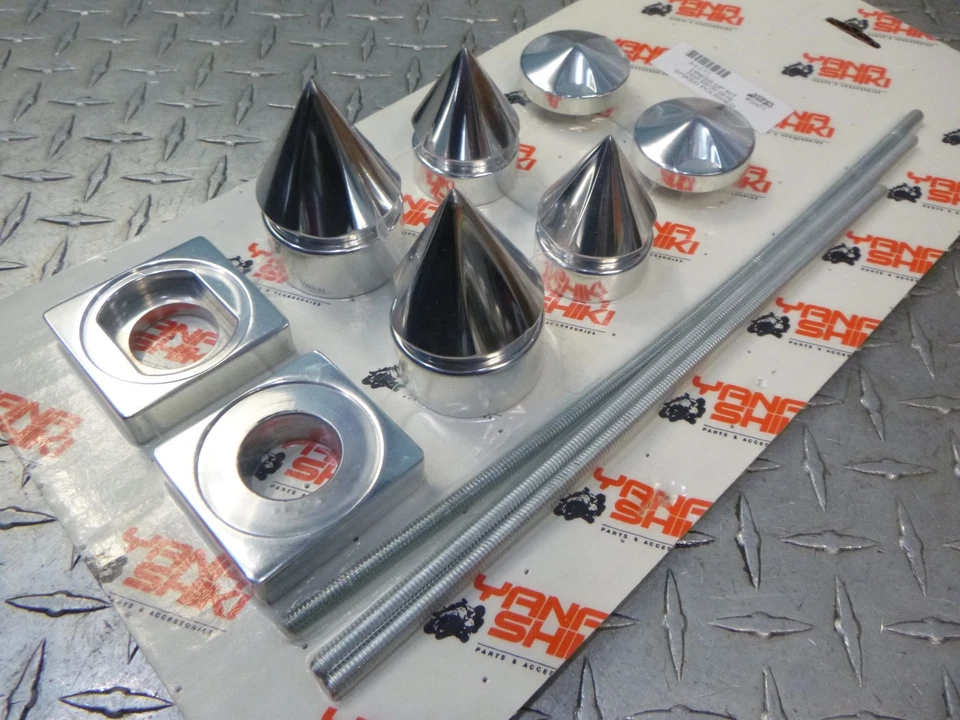 轴装扮套件 08 - 2017 铃木 GSXR 600 & 750 铬数控坯铝 美国 — 第 2/4 张图片