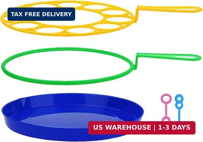B bangcool Big Bubble Wands Set: Large Bubble Maker, Giant Bubble Wand Bubbles M