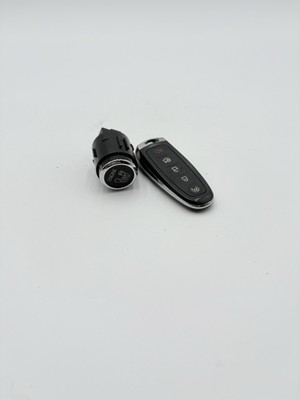  13-16 LINCOLN MKS PUSH TO START ENGINE ON/OFF BUTTON W/ KEY USED OEM