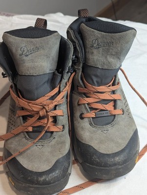 Danner Inquire Mid 5'' Women s Hiking Boots Gray Salmon 64531 Vibram Waterproof 6