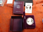 1986 (First Year) 1 Ounce American Proof Silver Eagle $1 - OGP & COA