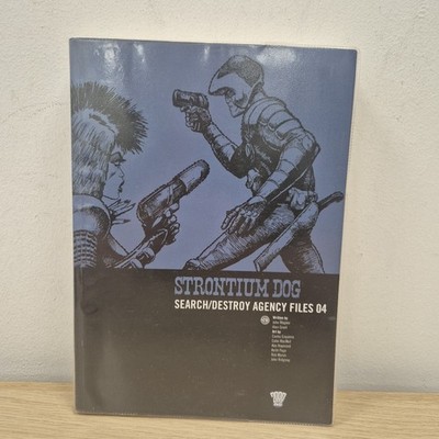 Strontium Dog v. 4: Search/destroy Agency Files John Wagner Alan Grant OOP Book