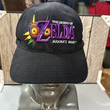 Vintage 2000 Zelda Majora’s Mask Nintendo 64 N64 Promo Hat Cap Rare