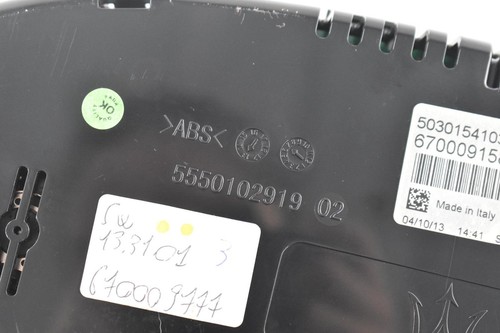 2014 Maserati Ghibli Speedometer Instrument Cluster Gauge MPH OEM Assembly - Picture 3 of 19