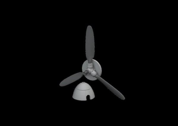 Eduard Accessories 672346 - 1:72 Bf 109G Propeller Print - Neu-image