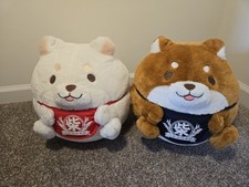 2 Of Chuken Mochi Shiba Plush Toy