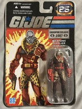 G.I. Joe 2007 Convention Exclusive Pimp Daddy Destro Silver Head Sealed On Card