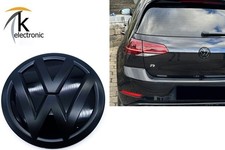 VW Golf 7 Emblem | schwarz matt hinten für Heckklappe