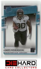 2020 Chronicles #RR-JR James Robinson Clearly Donruss Rated Rookies Jaguars