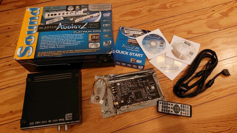 Creative Sound Blaster Audigy 2 ZS Platinum Pro SB0360 mit Box OVP