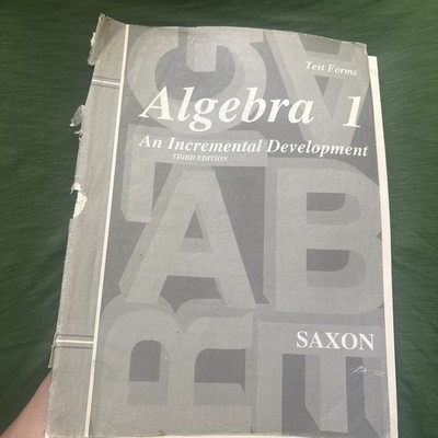 Algebra 1: An Incremental Development - Test Forms, 3rd Edition