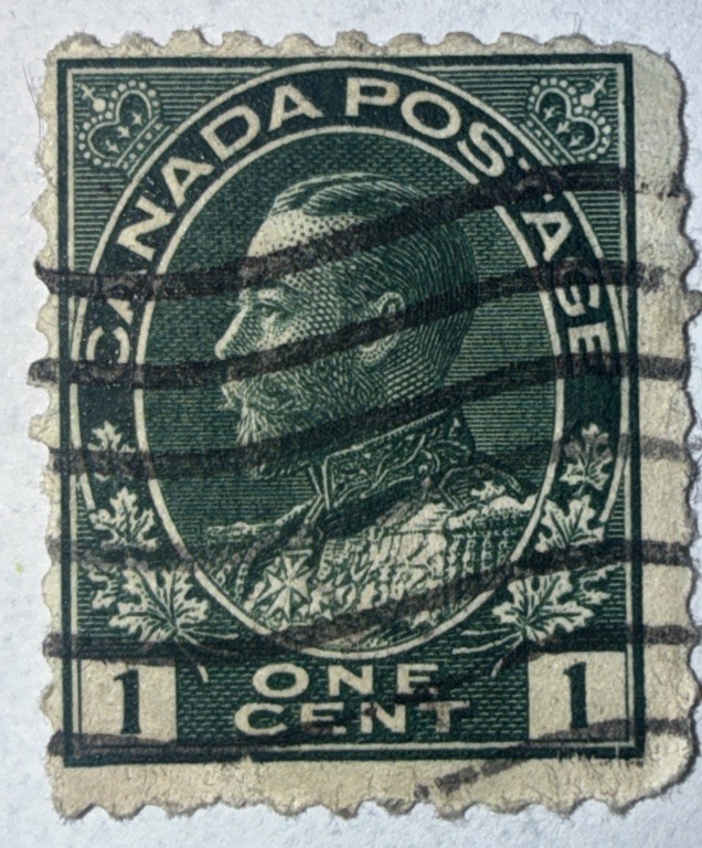 Canada Stamp #104 Used Wavy Cancel VF
