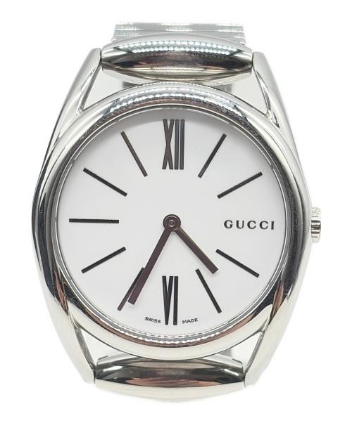 Gucci Horsebit Women’s Quartz Watch White Stainless Steel Used