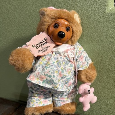 Robert Raikes COURTNEY BEAR TEDDY BEAR SIGNED/#'D Plush Stuffed Animal  PJ'S