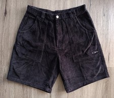 Vintage Ocean Pacific OP Corduroy Shorts Size 32, Black, Surf Skate Dogtown