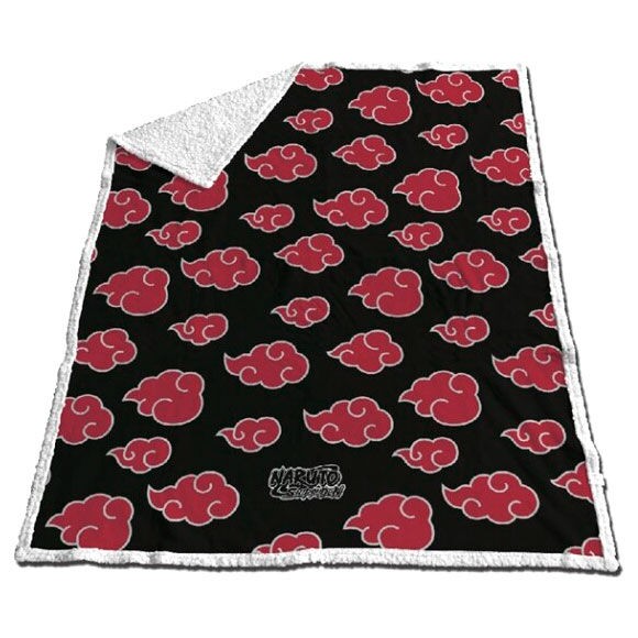 Manta Coral Sherpa Deluxe Naruto Akatsuki 120X150