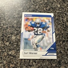 2024 PANINI DONRUSS CURT WARNER BASE FOOTBALL CARD SEAHAWKS NFL 196
