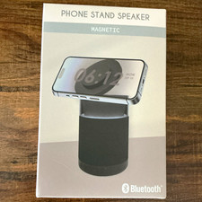 Magnetic Phone Stand Bluetooth Speaker 5W Portable Wireless Speaker Black