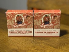 Dr. Squatch DRUNK’N PUMPKIN Limited Edition Natural Soap 5oz Lot of 2 New In Box