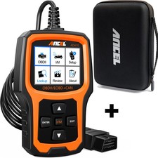 Ancel Ad410 Car Obd2 Scanner Code Reader Check Engine Fault Diagnostic With Bag