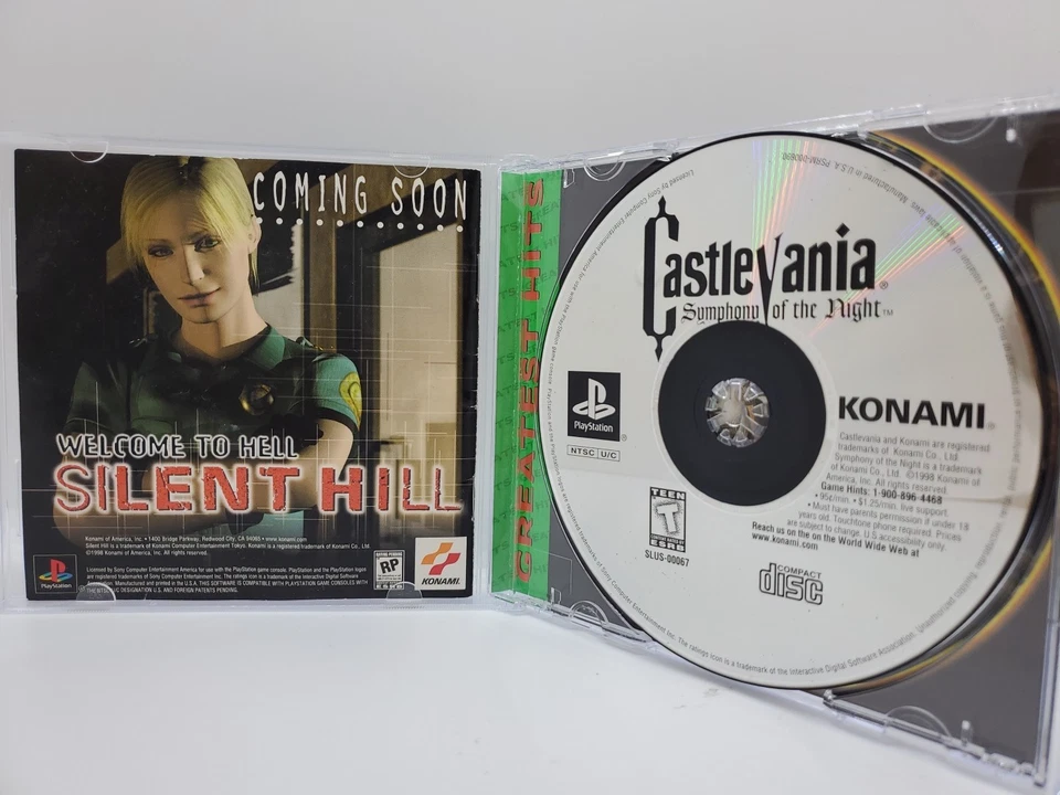 Castlevania: Symphony of the Night (Greatest Hits) (Sony PlayStation 1 PS1) CIB - Image 2 of 4